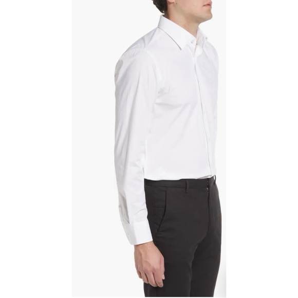 Hugo Boss BOSS Men's Rikki 53 Slim-Fit Shirt - Size Small - Picture 7 of 16